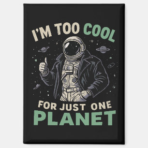 Imán Soy demasiado genial para un solo planeta