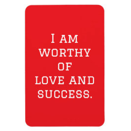 Imán Soy digno de amor y éxito