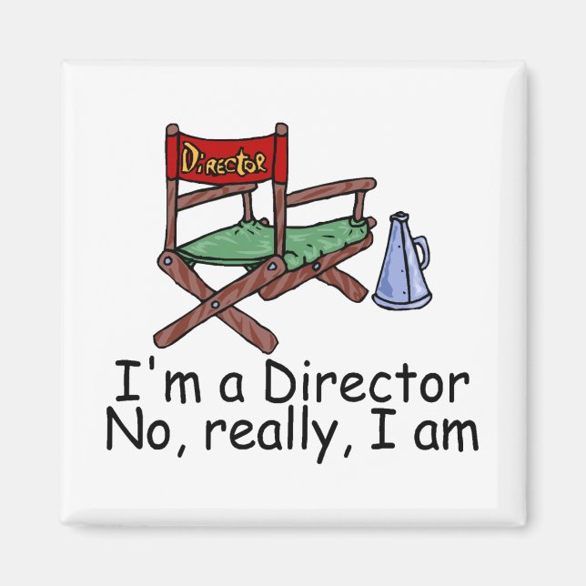 Imán Soy Director No De Verdad Soy (Frente)