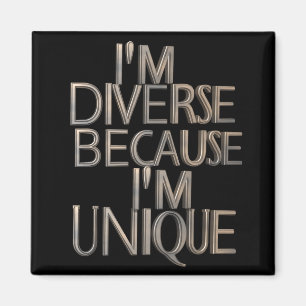 Imán Soy diverso porque soy único