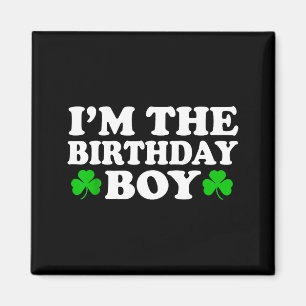 Imán Soy el chico del cumpleaños irlandés Día de San Pa
