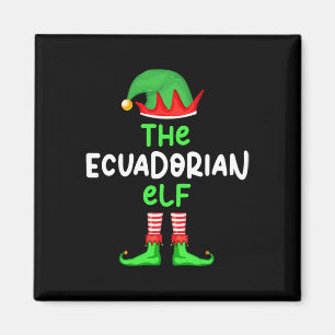 Imán Soy el ecuatoriano Elf Ecuador Navidades Diversión