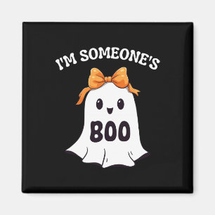Imán Soy el fantasma de Halloween divertido de alguien 