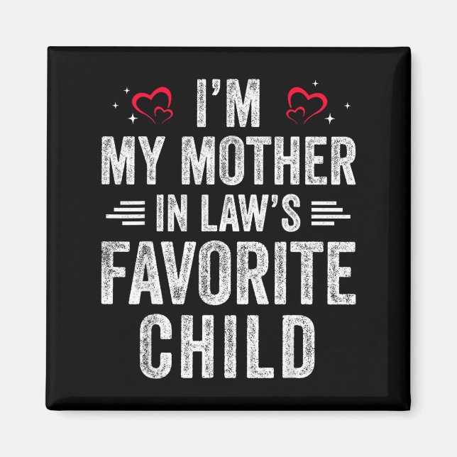 Imán Soy el hijo favorito de mi suegra hija L (Frente)