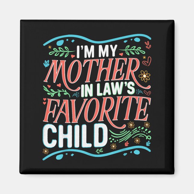 Imán Soy el hijo político favorito de mi suegra (Frente)