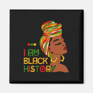 Imán Soy el mes de la historia negra afroamericano