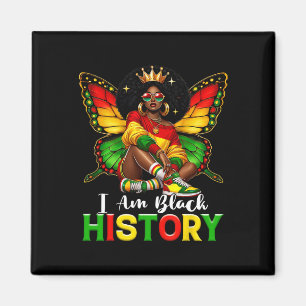 Imán Soy el Mes de la Historia Negra Mantequilla Africa