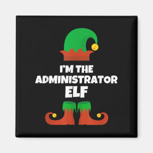 Imán Soy el Navidad de la familia Administrator Elf Paj