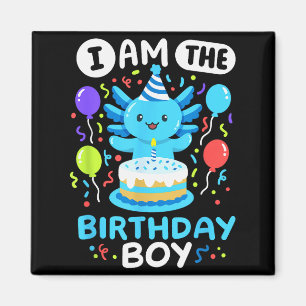 Imán Soy El Niño Cumpleañero Kids Ajolote Cumpleaños Li