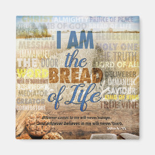 Imán Soy el pan de la vida, dijo Jesús