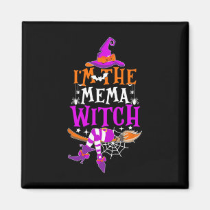 Imán Soy el partido de la familia Mema Witch Fun Hallow