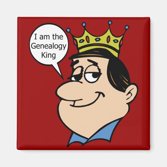 Imán Soy El Rey De La Genealogía (Frente)