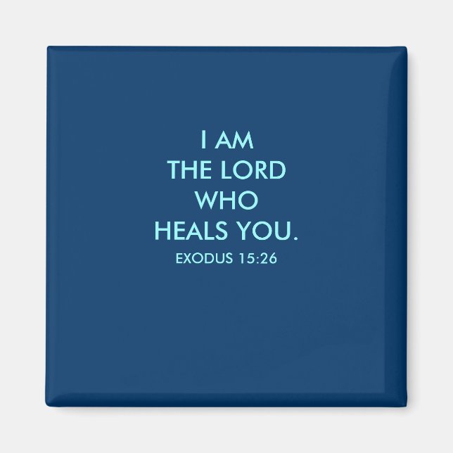 IMÁN SOY EL SEÑOR - 1118 (Frente)