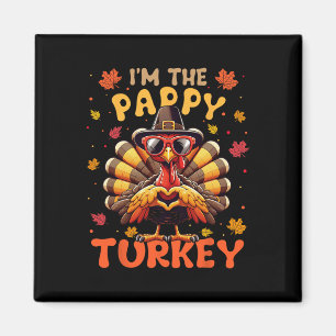 Imán Soy el Thanksgi de la familia Pappy Turkey 2024