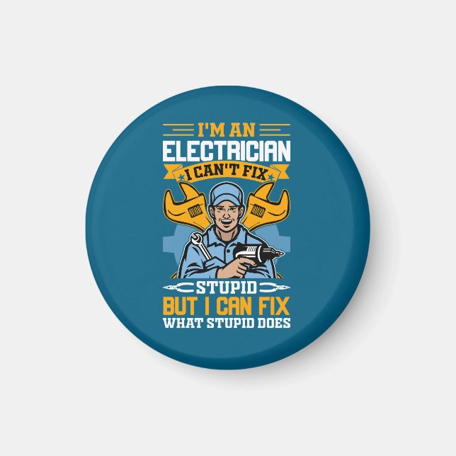 Imán Soy electricista (Frente)
