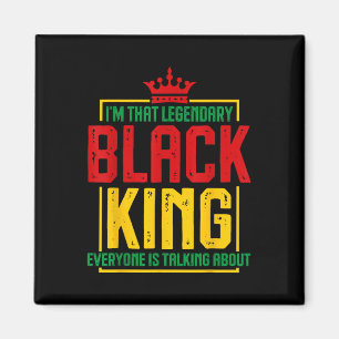Imán Soy Ese Legendario Rey Negro Africano Estadouniden