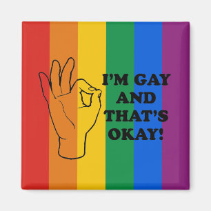 Imán Soy GAY Y ESO ES ACEPTABLE