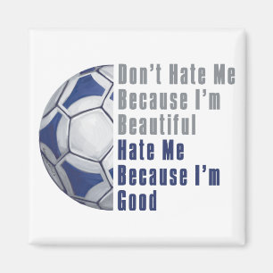 Imán Soy Hermosa, Soy Buena Futbal