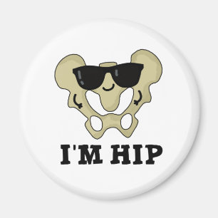 Imán Soy Hip Funny Hipbone Anatomy Pun
