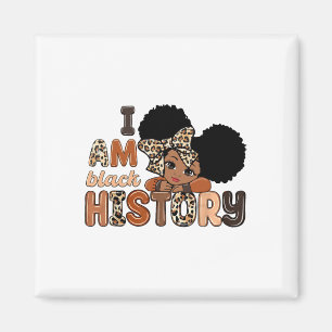 Imán Soy historia negra celebrando el mes de la histori