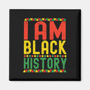 Imán Soy Historia Negra Mes de la Historia Afroamerican