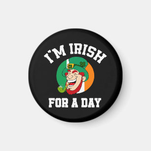Imán Soy irlandés por un día de san patrono
