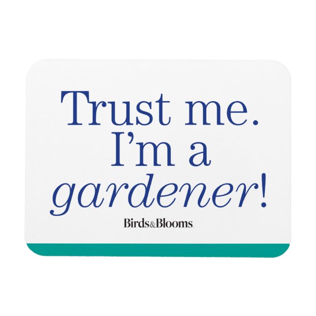 Imán Soy jardinero (Horizontal)