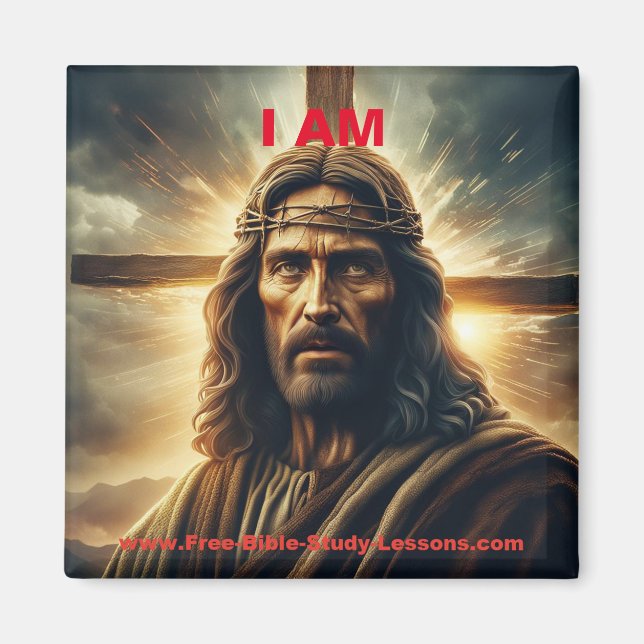Imán SOY Jesús Magnet (Frente)