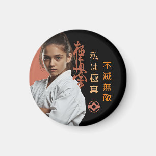 Imán Soy Kyokushin - Irrompible, Imparable, Karate