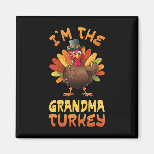 Imán Soy La Abuela Turquía Divertida Familia De Acción