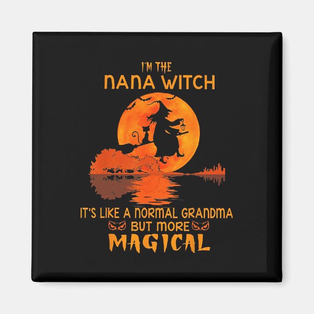 Imán Soy la bruja de Nana Es como una abuela normal per (Frente)