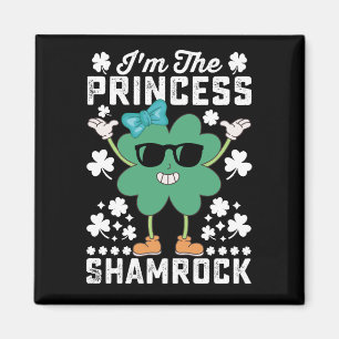 Imán Soy La Princesa Trébol Día De San Patricio Irlande