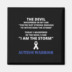 Imán Soy La Tormenta Autismo Guerrero Conciencia De Aut