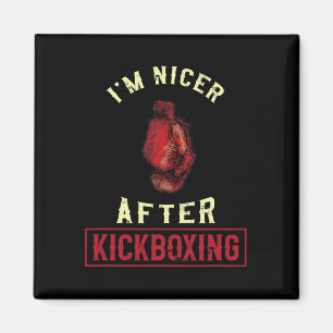 Imán Soy más amable después de kickboxing kickboxer div