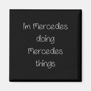 Imán Soy Mercedes haciendo cosas divertidas que las muj