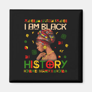 Imán Soy Mes de la Historia Negra Afroamericano Para Mu