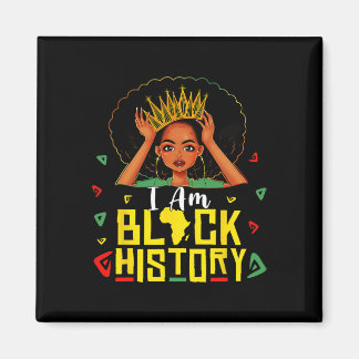 Imán Soy mujer de la historia negra Mes de la historia 