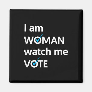 Imán Soy Mujer Observarme Votar Por La Ola Azul 2024