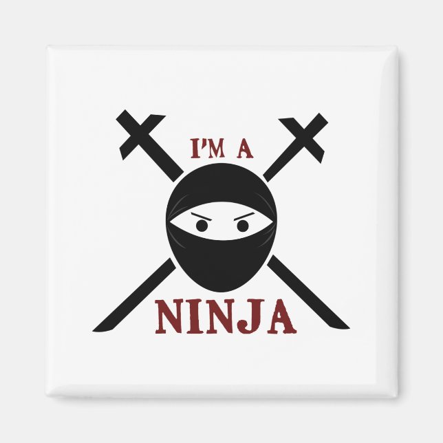 Imán Soy Ninja (Frente)
