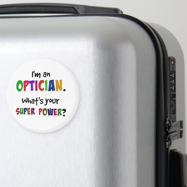 Imán Soy óptico. ¿Cuál es tu superpoder? (In Situ (Equipaje))