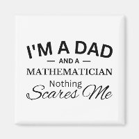 Soy papá y un matemático, nada me asusta