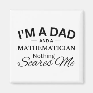 Imán Soy papá y un matemático, nada me asusta