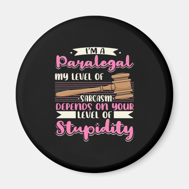 Imán Soy Paralegal (Frente)