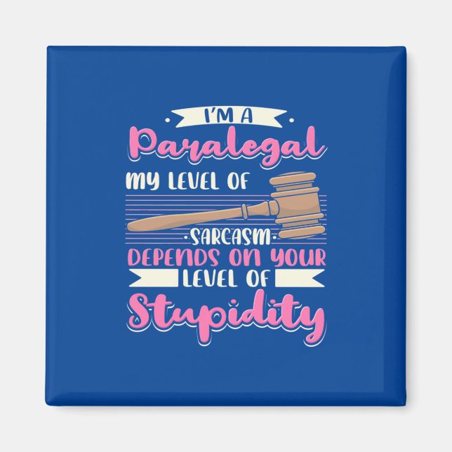 Imán Soy Paralegal (Frente)