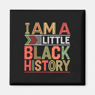Imán Soy poco Mes de la Historia Negra Afroamericana H