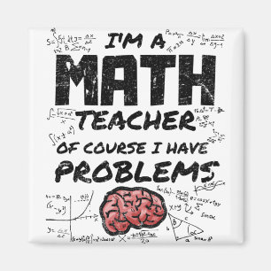 Imán Soy profesor de matemáticas Por supuesto que teng