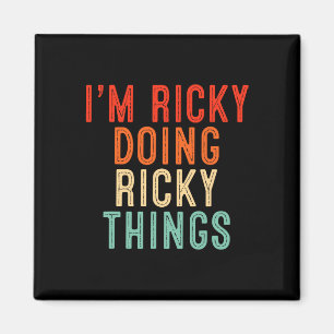 Imán Soy Ricky haciendo cosas de Ricky regalos divertid