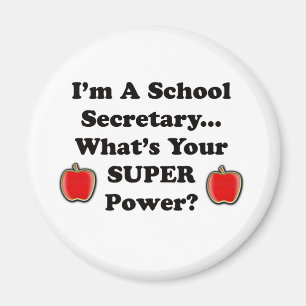 Imán Soy secretaria de la escuela