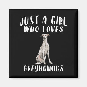 Imán Soy Sólo Un Chica Que Ama El Regalo De Los Perros