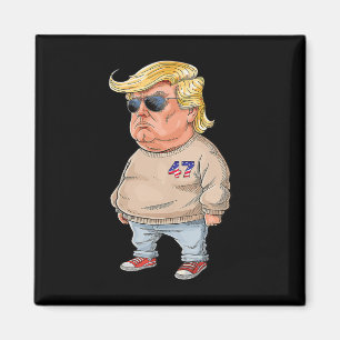 Imán Soy Solo Un Chill, Un Chill Divertido Meme Trump